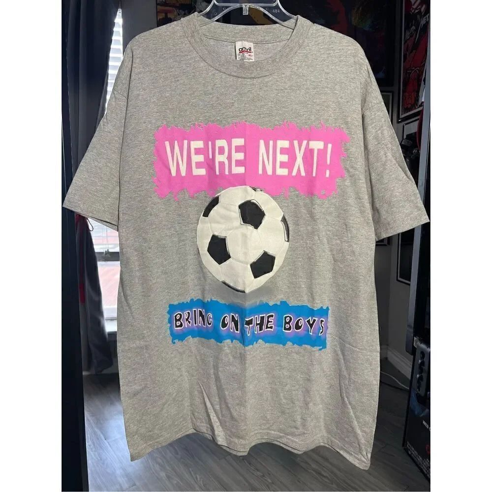 Vintage 90s Girls Soccer Were Next Tee